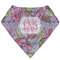 Orchids Bandana Bib (Personalized)