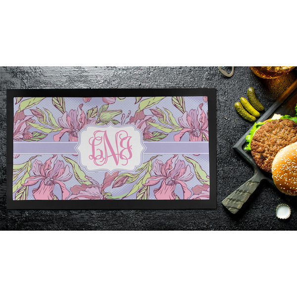 Orchids Bar Mat - Small - LIFESTYLE