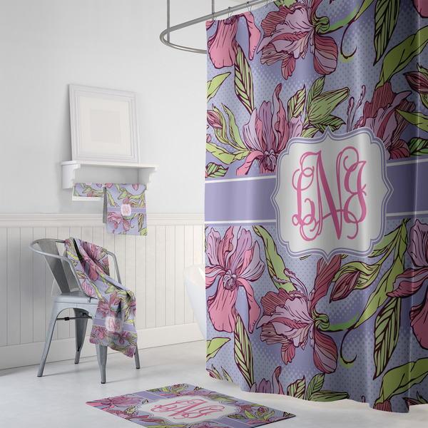 Orchids Bath Towel Sets - 3-piece - In Context