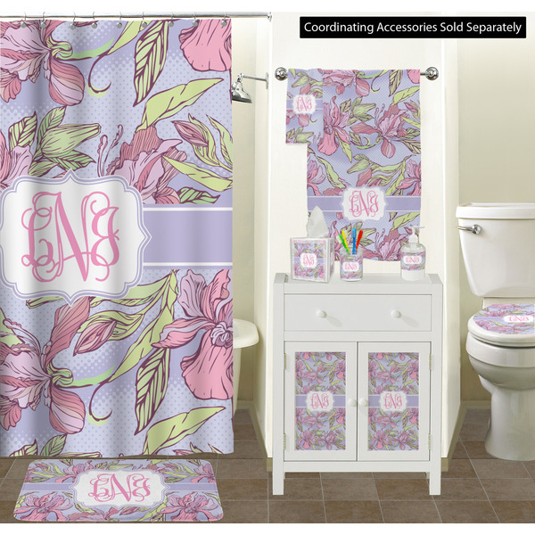 Orchids Bathroom Scene