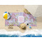 Orchids Beach Towel Lifestyle