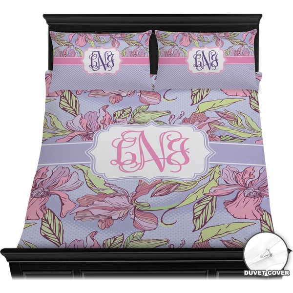 Orchids Bedding Set (Queen) - Duvet