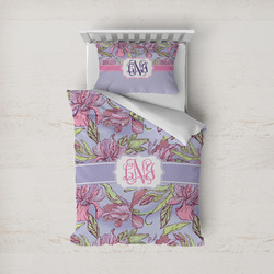 Orchids Duvet Cover Set - Twin (Personalized)