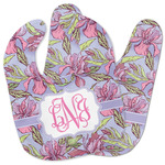 Orchids Baby Bib w/ Monogram