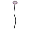 Orchids Black Plastic 7" Stir Stick - Oval - Single Stick