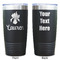 Orchids Black Polar Camel Tumbler - 20oz - Double Sided  - Approval