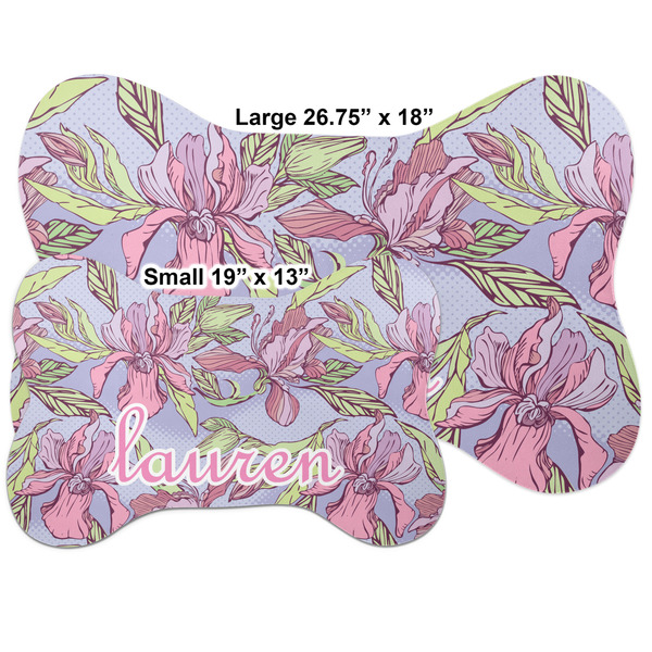 Orchids Bone Shaped Mat Comparison