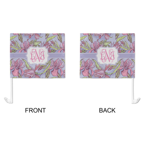 Orchids Car Flag - Large - APPROVAL
