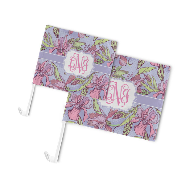 Orchids Car Flags - PARENT MAIN (both sizes)
