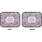 Orchids Car Floor Mats (Back Seat) (Approval)