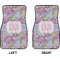 Orchids Car Mat Front - Approval