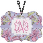 Orchids Rear View Mirror Decor (Personalized)