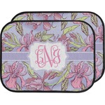 Orchids Car Floor Mats (Back Seat) (Personalized)