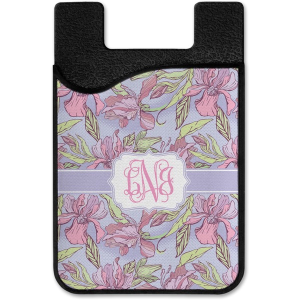 Orchids Cell Phone Credit Card Holder