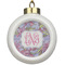 Orchids Ceramic Ball Ornament (Personalized)