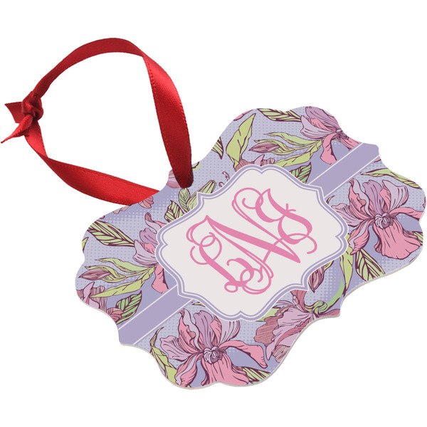 Orchids Christmas Ornament