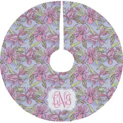 Orchids Tree Skirt (Personalized)