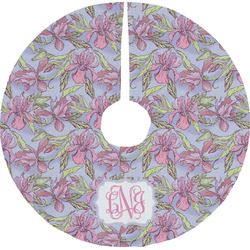 Orchids Tree Skirt (Personalized)