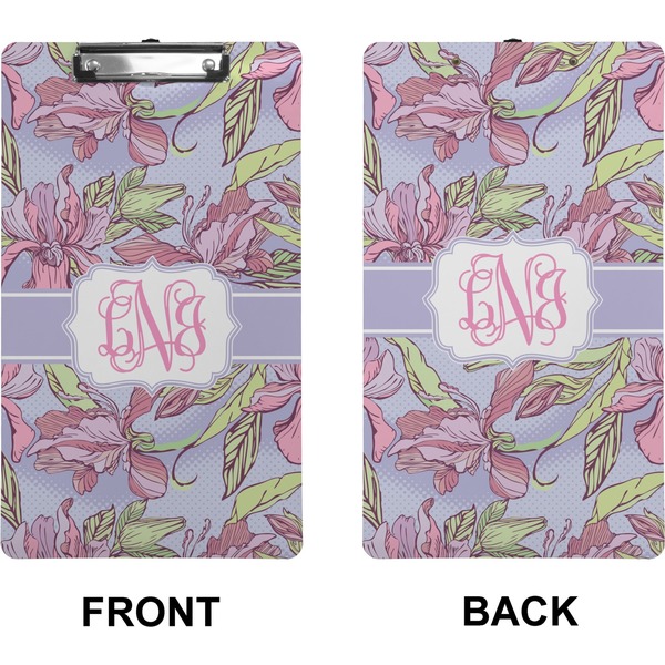 Orchids Clipboard (Legal) (Front + Back)