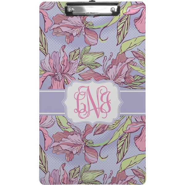 Custom Orchids Clipboard (Legal Size) (Personalized)