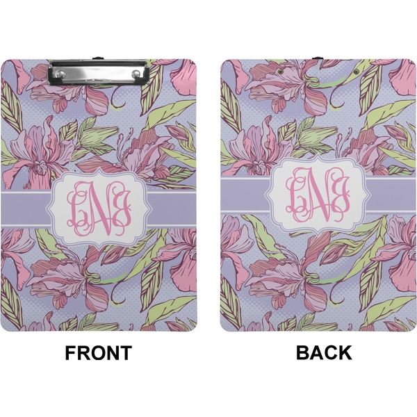 Orchids Clipboard (Letter) (Front + Back)