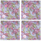 Orchids Cloth Napkins - Personalized Dinner (APPROVAL) Set of 4