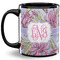 Orchids Coffee Mug - 11 oz - Full- Black