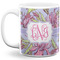 Orchids 11 Oz Coffee Mug - White (Personalized)