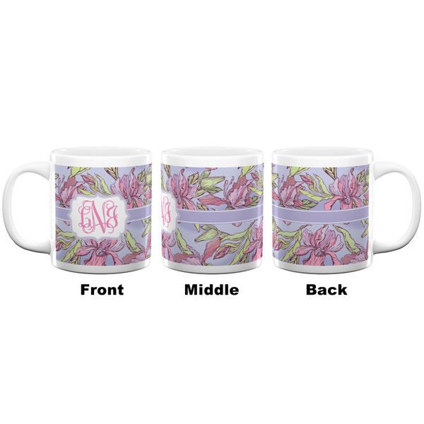 Orchids Coffee Mug - 20 oz - White APPROVAL