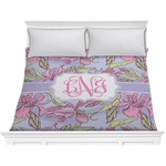 Orchids Comforter - King (Personalized)