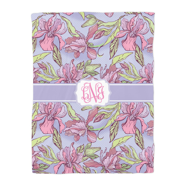 Orchids Comforter - Twin - Front