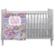 Orchids Crib Comforter / Quilt (Personalized)