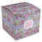 Orchids Cube Favor Gift Box - Front/Main