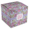 Orchids Cube Favor Gift Boxes (Personalized)