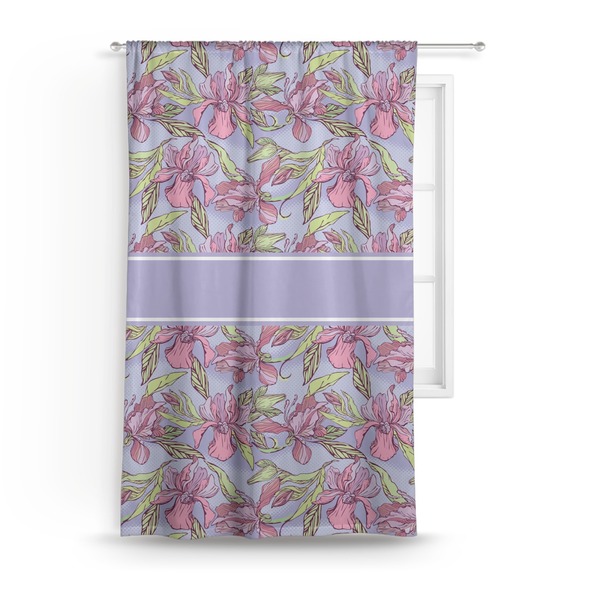 Custom Orchids Curtain - 50"x84" Panel
