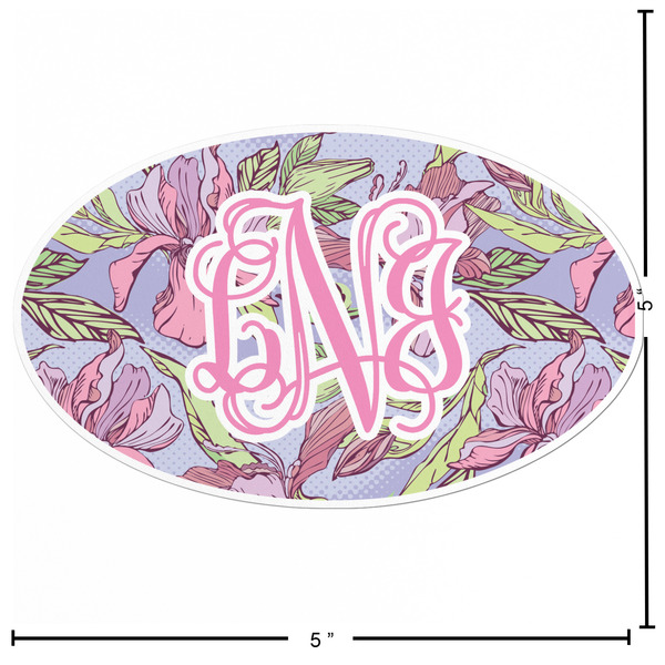 Orchids Custom Shape Iron On Patches - L - APPROVAL