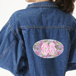Orchids Large Custom Shape Patch - 2XL (Personalized)