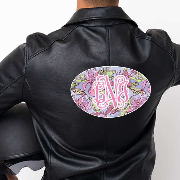 Orchids Custom Shape Iron On Patches - XXXL - APPROVAL