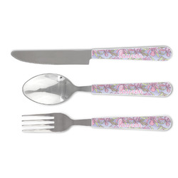 Orchids Cutlery Set (Personalized)