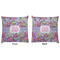 Orchids Decorative Pillow Case - Approval