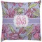 Orchids Decorative Pillow Case (Personalized)