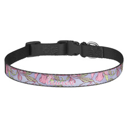 Orchids Dog Collar (Personalized)
