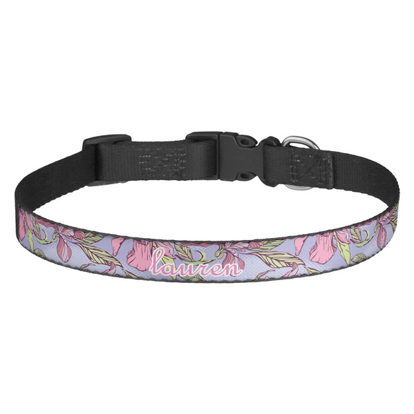 Custom Orchids Dog Collar (Personalized)