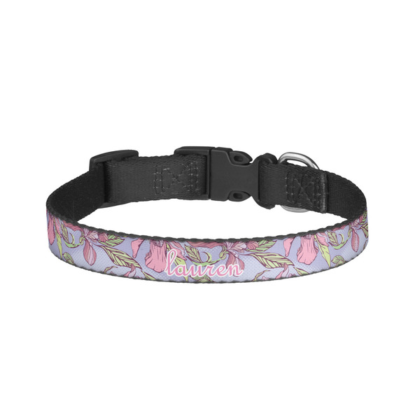 Custom Orchids Dog Collar - Small (Personalized)