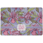 Orchids Dog Food Mat w/ Monogram