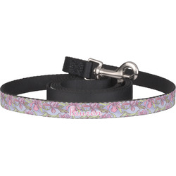 Orchids Dog Leash (Personalized)
