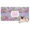 Orchids Dog Towel (Personalized)