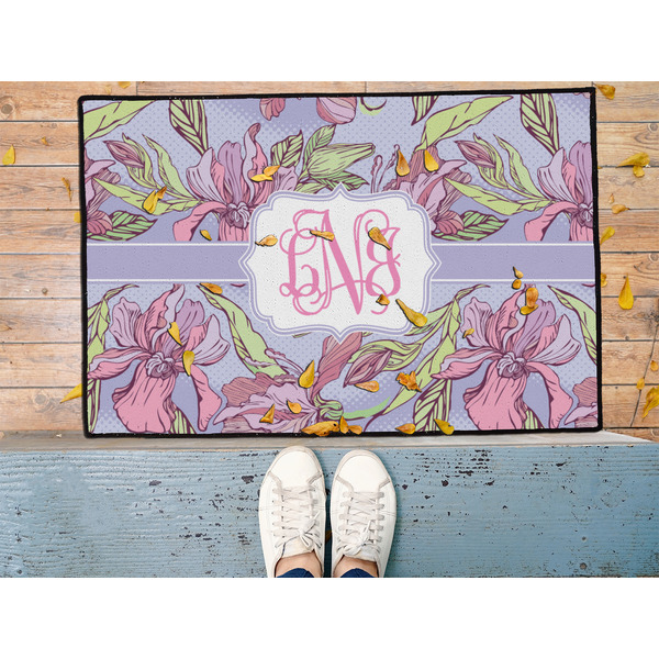 Orchids Door Mat - LIFESTYLE (Med)
