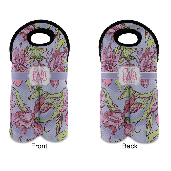 Orchids Double Wine Tote - APPROVAL (new)