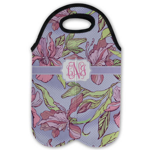 Orchids Double Wine Tote - Flat (new)